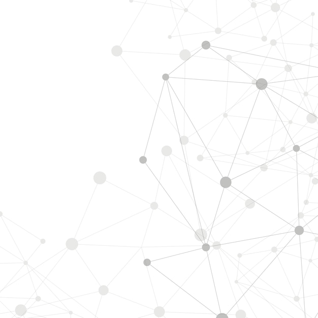 Neural Patterns Digital Technology Polygon Background