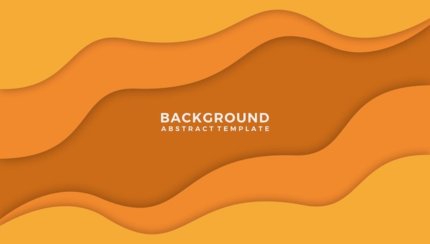 New papercut background template