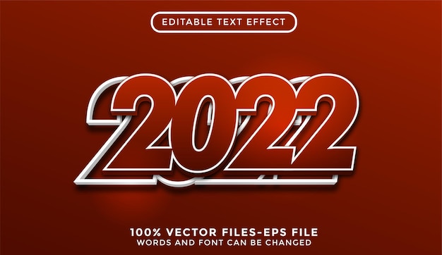 New Year text with golden texture. editable text effect premium vectors