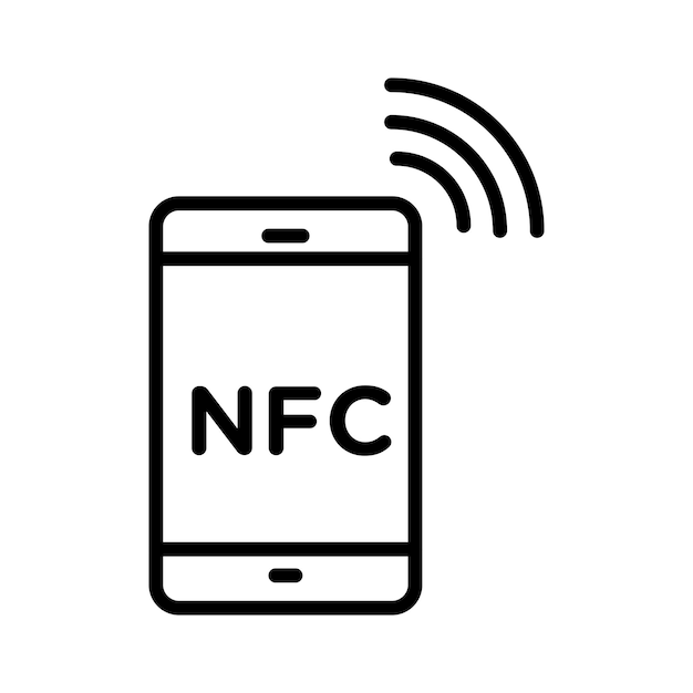 NFC communication icon