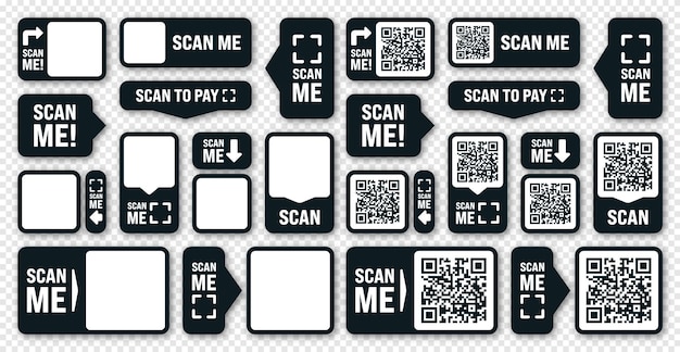 Nhãn dán mã QR quét tôi Thanh toán trực tuyến Ưu đãi đặc biệt nhãn giảm giá mua sắm hoặc chuyên nghiệp