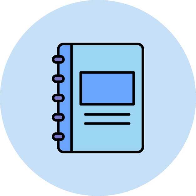 Notebook icon vector image Can be used for Office Stationery