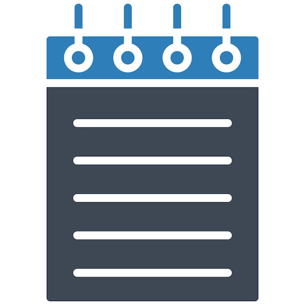 Notes Vector Illustration Style