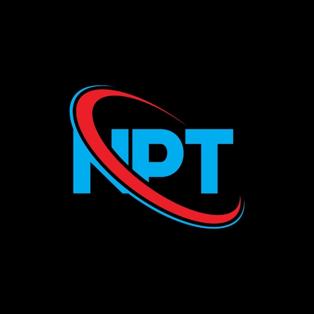 NPT logo NPT letter NPT letter logo design Initials NPT logo linked with circle and uppercase monogram logo NPT typography for technology business and real estate brand