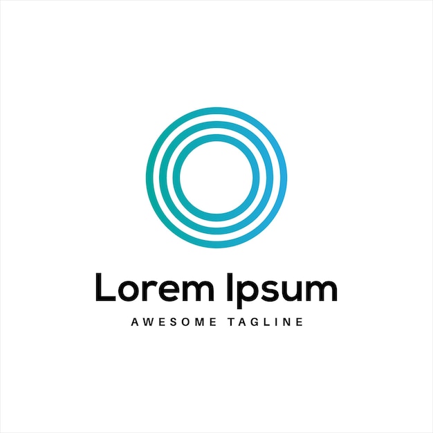 O Letter Logo Design with Creative Icons and for Free Download