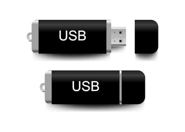 Ổ USB flash có bóng