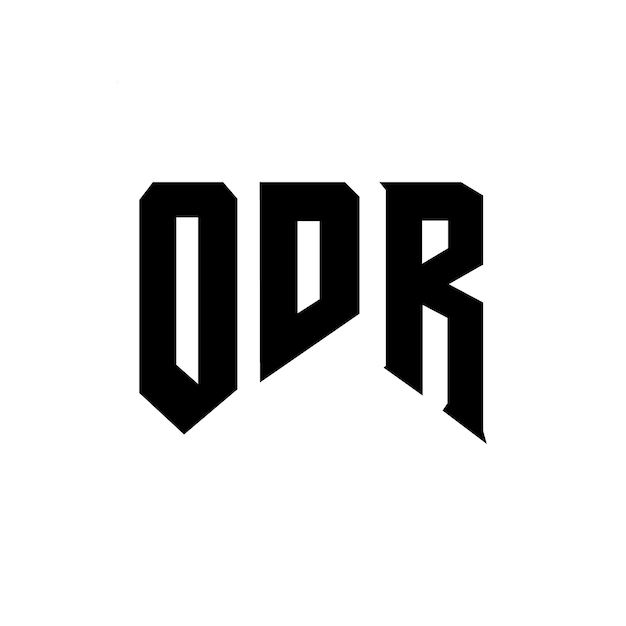 odr letter logo design for technology company odr logo design black and white color combination odr logo odr vector odr design odr icon odr alphabet odr typography logo design