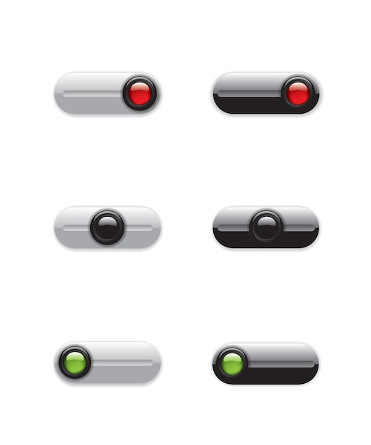 on off switch buttons