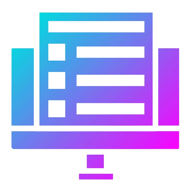 Online Exam vector icon Can be used for Back to School iconset