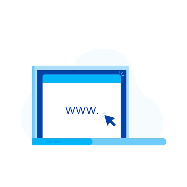 online services, web design, e-commerce and marketing concept, internet provider. modern flat vector illustration.