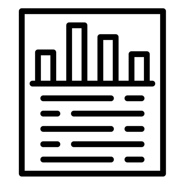 Online Statistics Vector Illustration