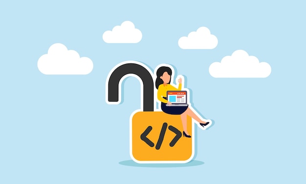Open source software includes permission to use and modify the code