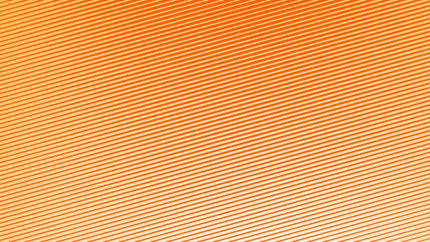 Orange diagonal line stripes abstract background pattern for backdrop or presentation