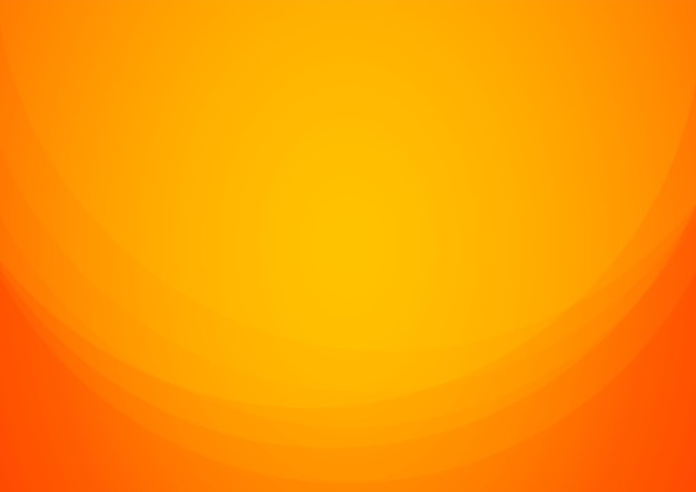 Orange swirl abstract vector background