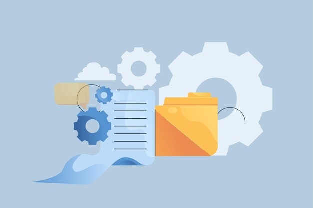 Organizing Documents illustration