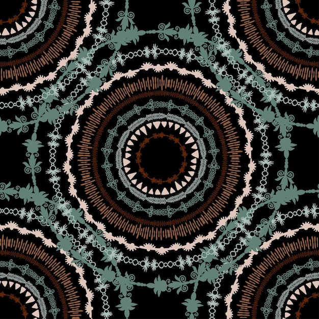 ornamental seamless pattern can be used for wallpaper website background textile printing