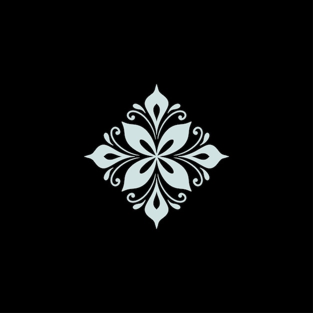 Ornaments elements mandala floral retro corners frames borders art deco design vector file