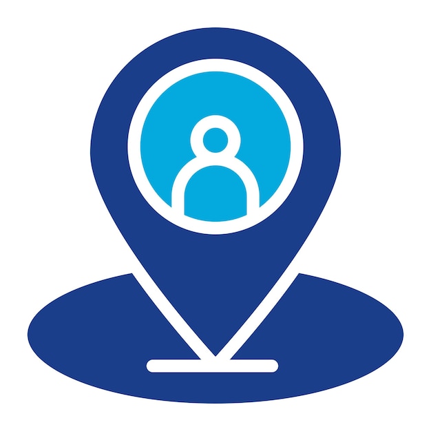 Our Location Flat Illustration