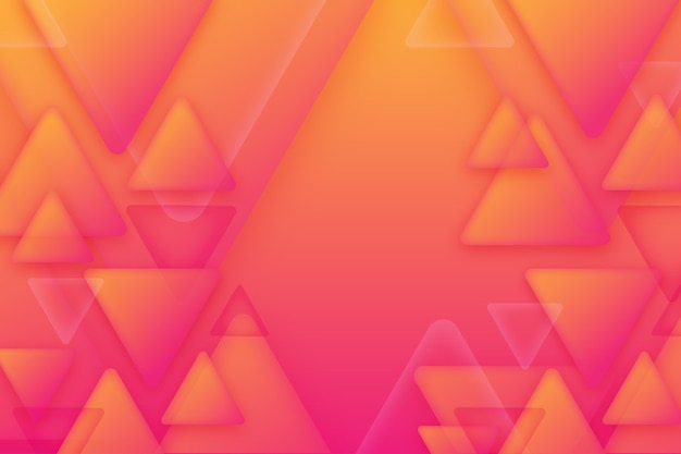 overlapping triangles background design