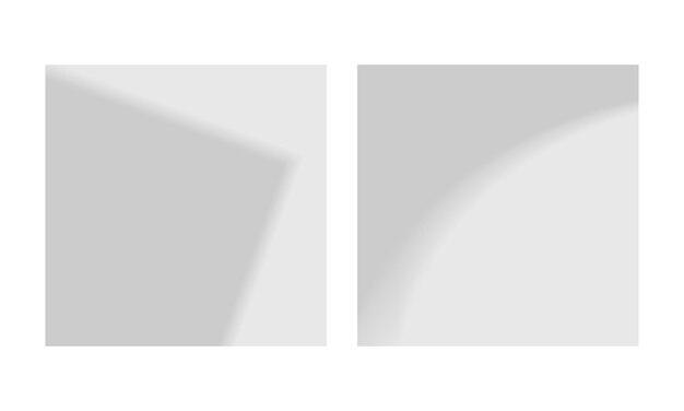 Overlay Shadow Effects and Light from the Window Vector Set