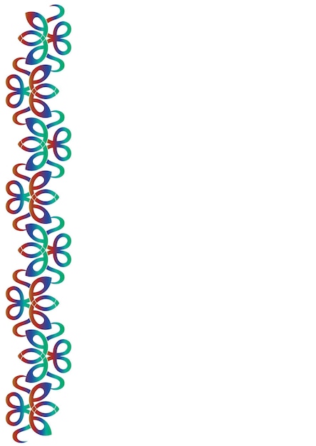 Page border pattern design