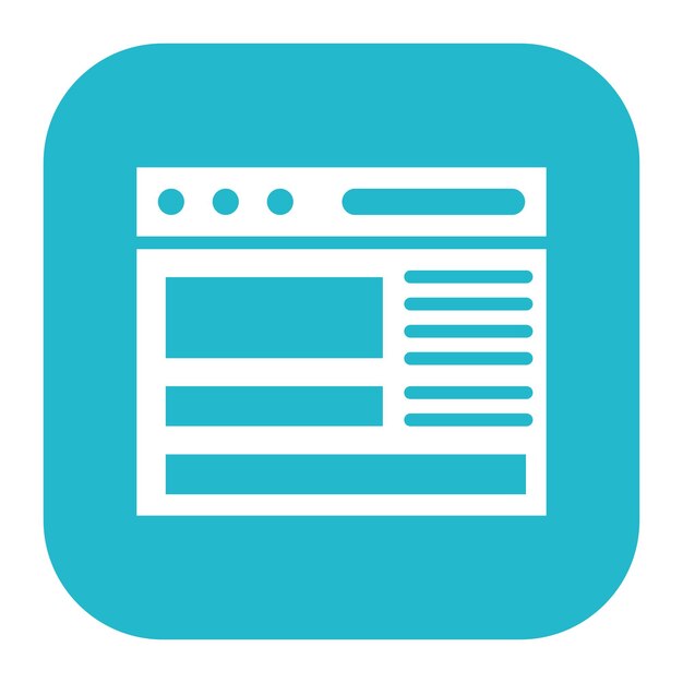 Page Layout Vector Illustration
