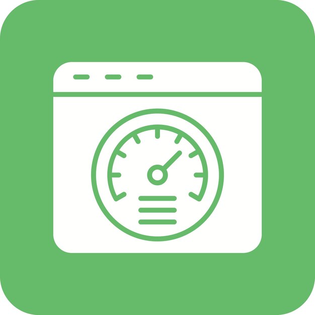 page speed icon vector image can be used for web marketing