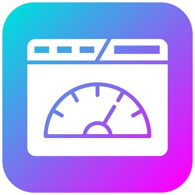 Page Speed vector icon Can be used for Online Marketing iconset