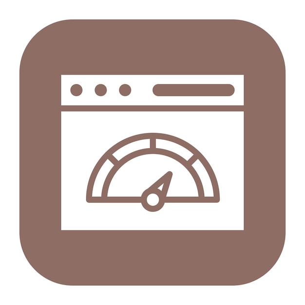 Page Speed Vector Illustration