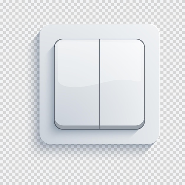 panel switch button power on off handle illustration vector