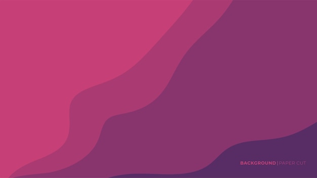 Paper Cut Style Abstract Background