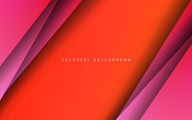 papercut overlap layer banner background