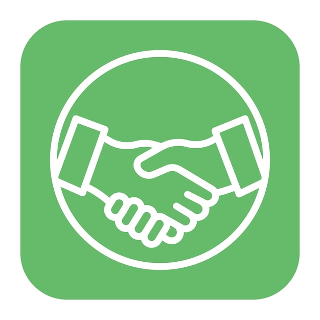 partnership icon vector image can be used for teamwork