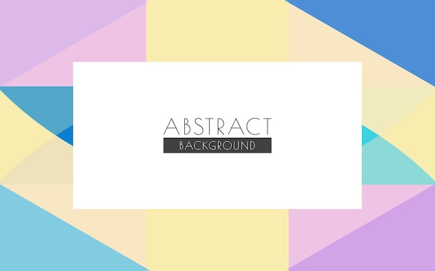 pastel color geometric abstract background design