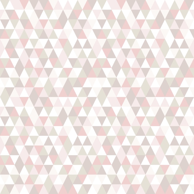 Pastel color triangle seamless pattern. 