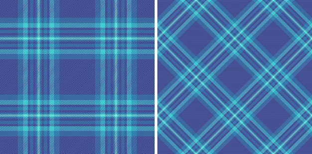 Pattern check vector of background seamless plaid with a fabric tartan texture textile
