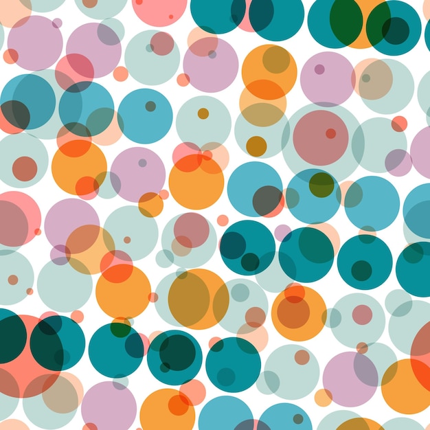 pattern circle dot color texture background vector