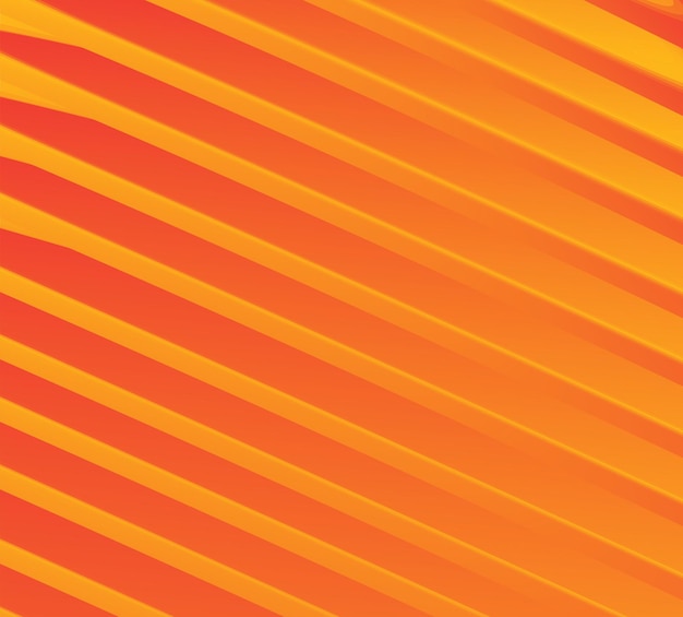 Pattern orange background with lines vector graphics creating texture of layers or steps