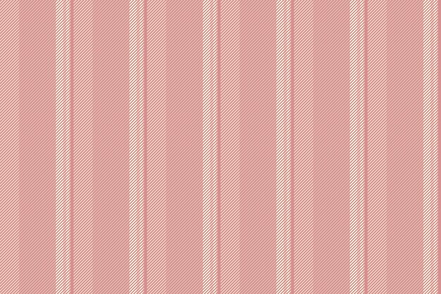 Pattern vertical seamless of textile texture lines with a background stripe vector fabric in red and light colors