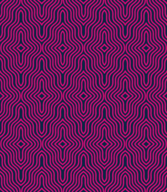 Pattern with abstract ornament
