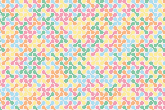 Pattern with multicolored geometric elements abstract background vector pattern for design
