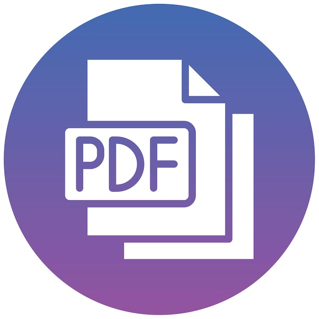 PDF Vector Illustration