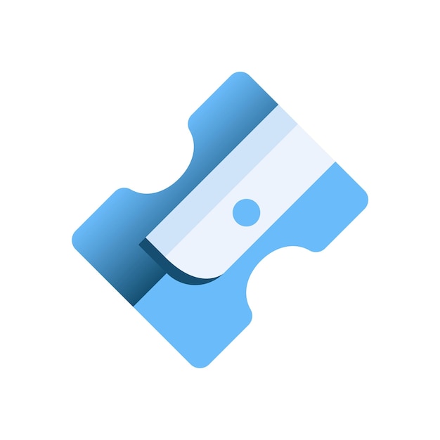 pencil sharpener icon design vector template