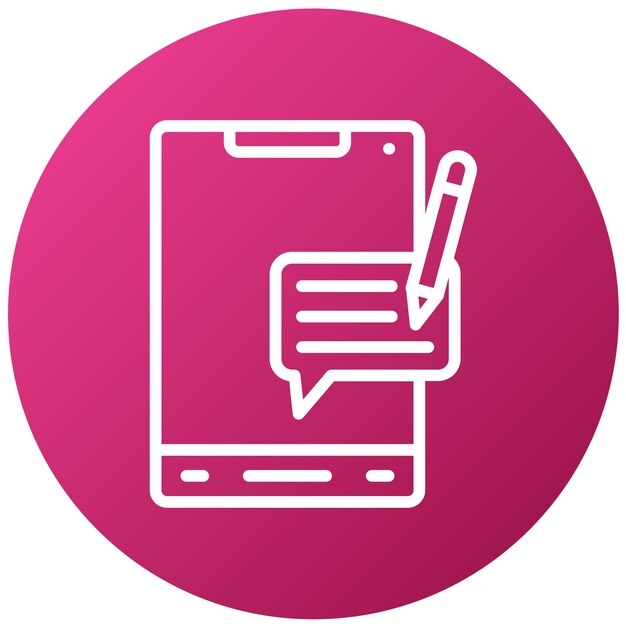 Phong Cách Biểu Tượng Phản Hồi Thiết Kế Vector