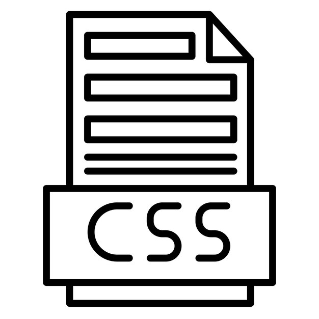Phong Cách Minh Họa Vector Tệp CSS