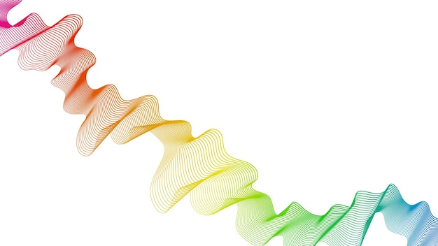 Phông nền trừu tượng với các đường gradient sóng