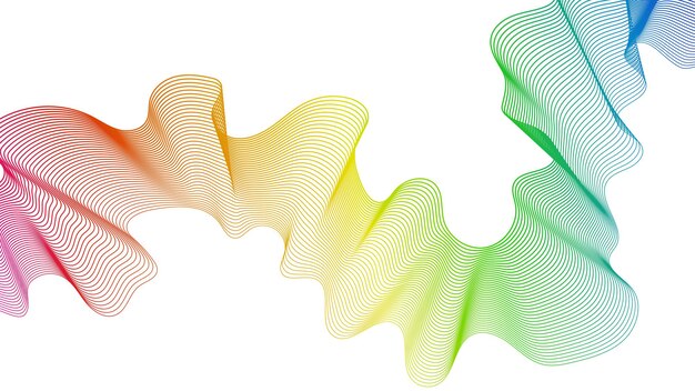 Phông nền trừu tượng với các đường gradient sóng