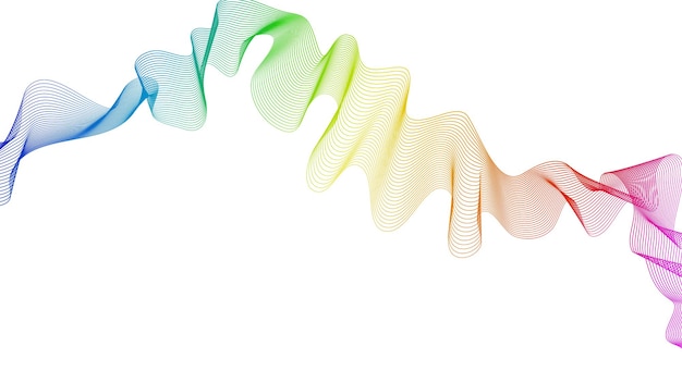 Phông nền trừu tượng với các đường gradient sóng