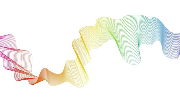 Phông nền trừu tượng với các đường gradient sóng