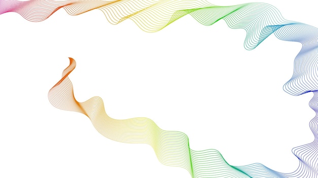 Phông nền trừu tượng với các đường gradient sóng